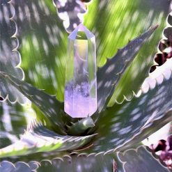 Pointe de cristal de roche