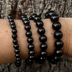 Alternative view of Bracelet boule en shungite