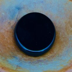 Alternative view of Galet anti-stress en obsidienne noire