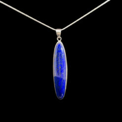 Lapis Lazuli and Sterling Silver Pendant