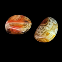 Alternative view of Pierre roulée Agathe Sardonyx