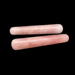 Bâton de massage en quartz rose