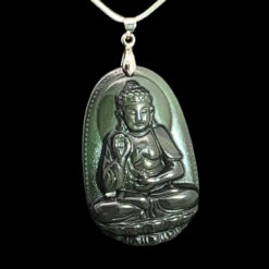 Siddhârtha pendant in celestial eye obsidian