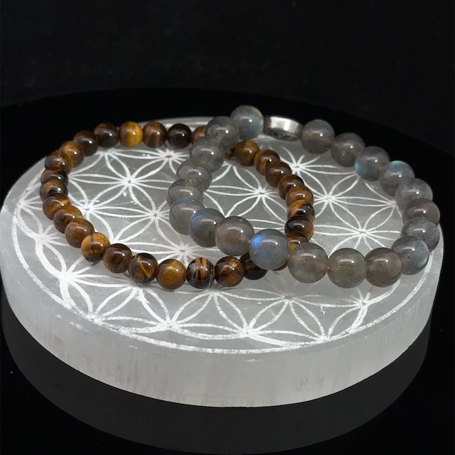 10 cm selenite Flower of Life plate - Image 2