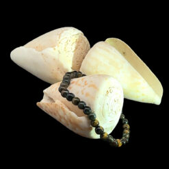 Alternative view of Bracelet enfant en oeil de tigre 4 MM