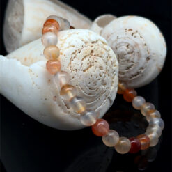 Grade A carnelian bracelet 6 to 10mm