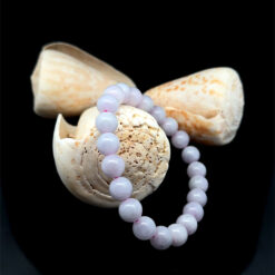 Burmese lavender jade bracelet grade A 8mm