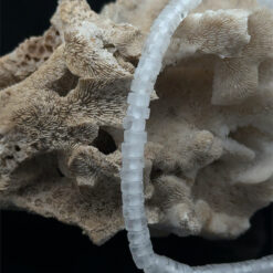 Alternative view of Bracelet Heishi en cristal de roche AA
