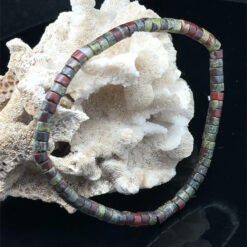 Alternative view of Bracelet Heishi en jaspe sang de dragon AA
