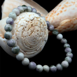 Alternative view of Bracelet  en jade de Heitian qualité A 6 à 10mm