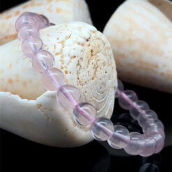 AA Grade Rose Quartz Bracelet - 8mm