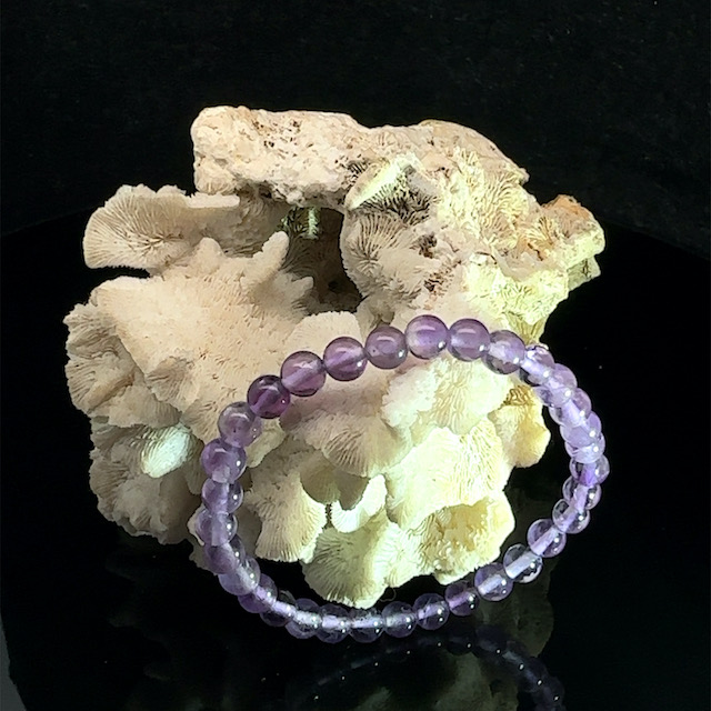 Children's Brazilian amethyst bracelet 4 MM