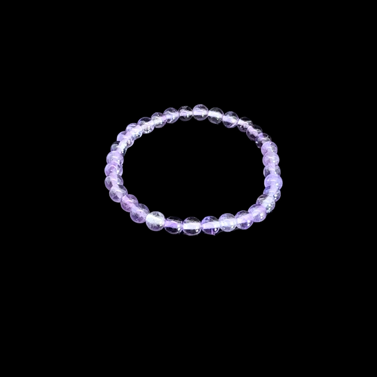 Children's Brazilian amethyst bracelet 4 MM - Image 2