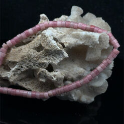 Bracelet Heishi en rhodonite AA