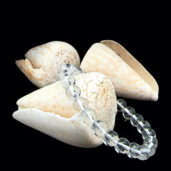 Grade A rock crystal bracelet 8mm