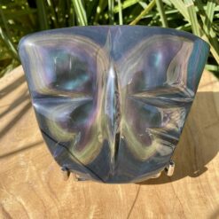 Alternative view of Papillon en obsidienne oeil céleste