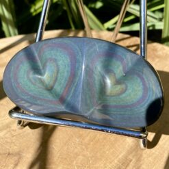 Double Heart Celestial Eye Obsidian