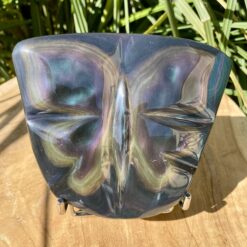 Papillon en obsidienne oeil céleste