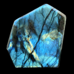 labradorite bleue polie 520g
