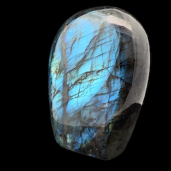 Alternative view of labradorite bleue polie 441g