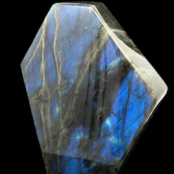 Alternative view of labradorite bleue polie 784g