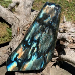 Labradorite polie de qualité supérieure de 2,71kg