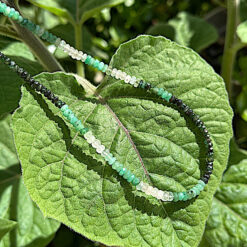 Alternative view of Faceted Emerald Necklace