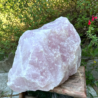 XL Pink Quartz Boulder 21 kg - Image 3