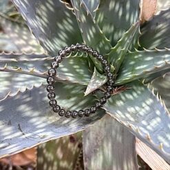 Alternative view of Bracelet obsidienne larme d'apache