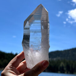Pointe XL de quartz lémurien