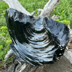 Raw Black Obsidian Block 11.6 kg