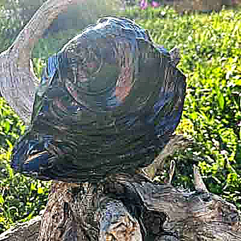 Bloc d'obsidienne noire brute 3,4KG – Image 6