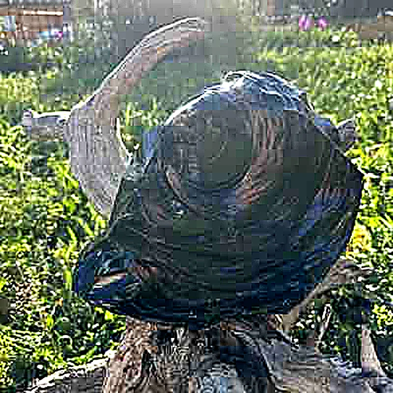 Bloc d'obsidienne noire brute 3,4KG – Image 7