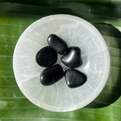 AA Black Obsidian Tumbled Stone