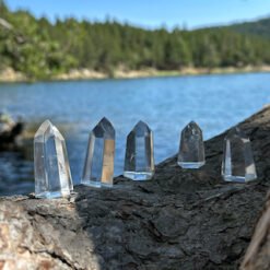 Pointe de cristal de roche 4,5-5,5cm