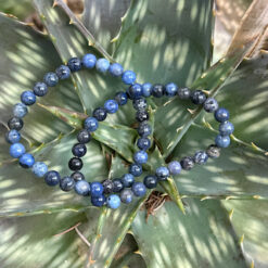 6mm dumortierite bracelet
