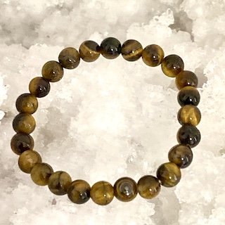 Kids’ 6 mm tiger’s eye bracelet - Image 3