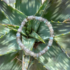 Bracelet en labradorite qualité supérieure rondelles 6mm