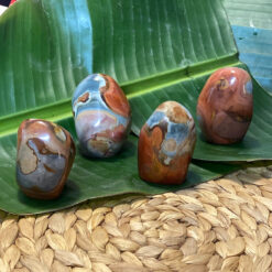 Freeform printed jasper, 160 g to 220 g
