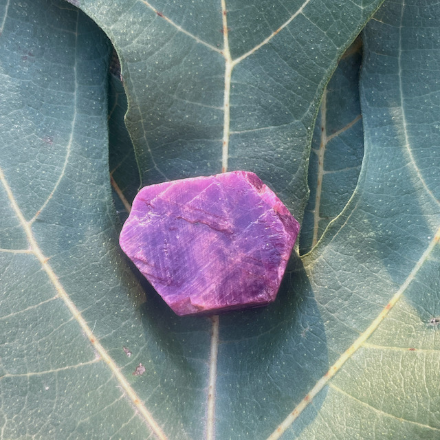 Raw ruby - 3.5 cm